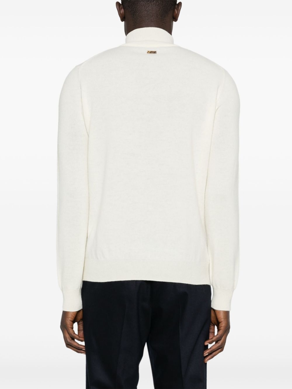mock-neck sweater - 4