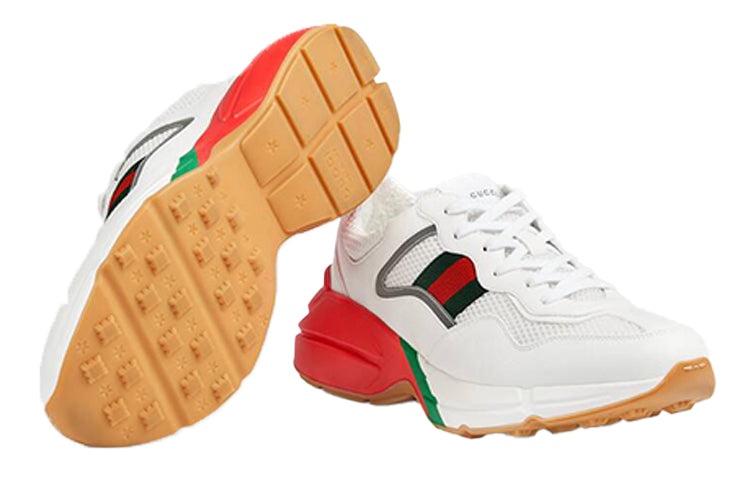 Gucci Rhyton 'White Red Green Reflective' 643491-2H060-9088 - 5