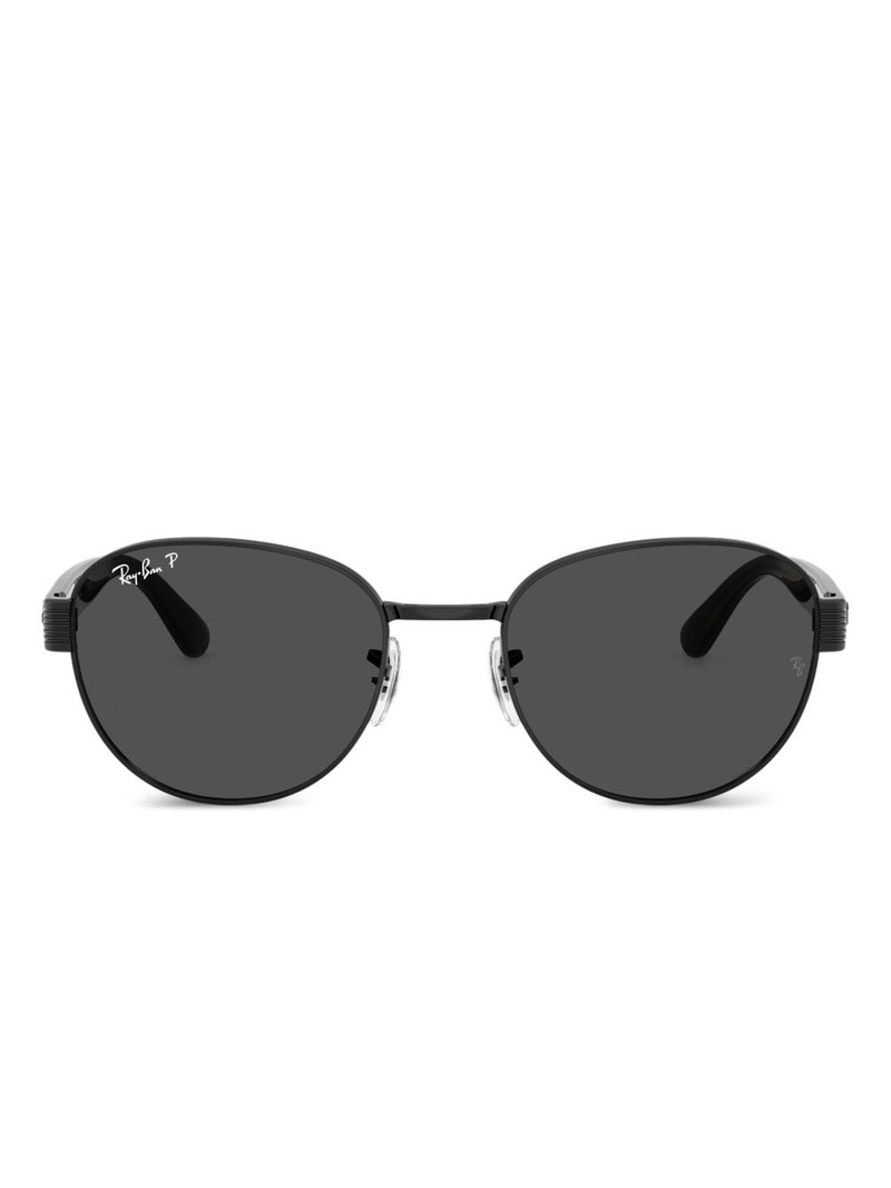 Chromance round-frame tinted sunglasses 1