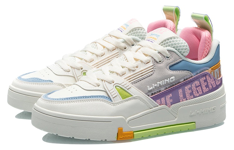 (WMNS) Li-Ning 001 BTC 'White Blue Purple' AECR002-1 - 3