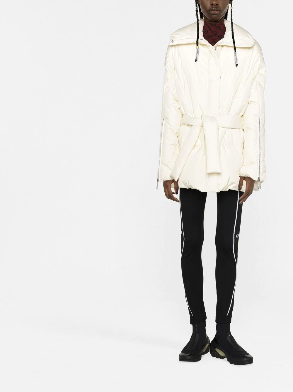New Iconic belted puffer jacket - 2