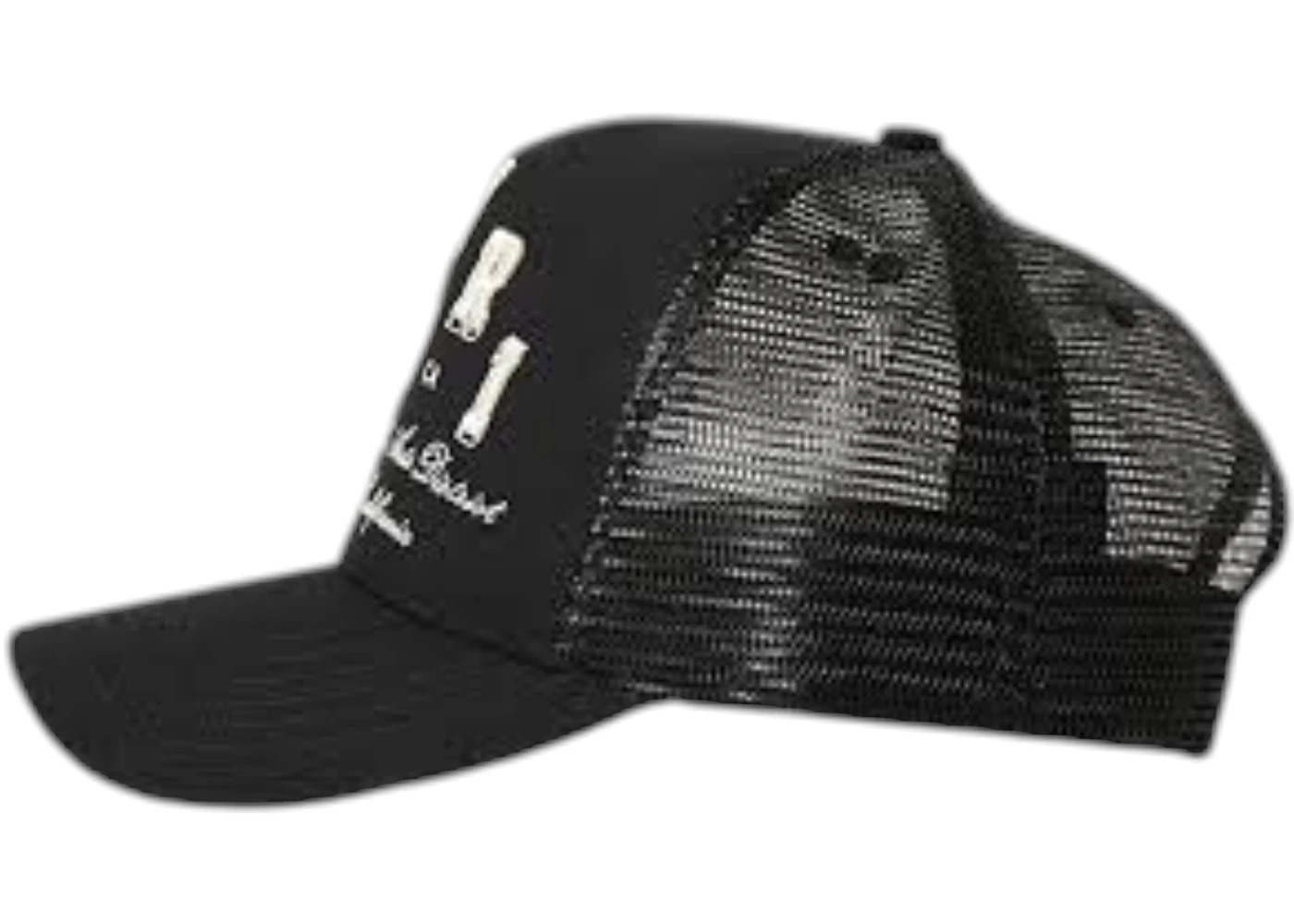 AMIRI Varsity Trucker Hat Black - 2