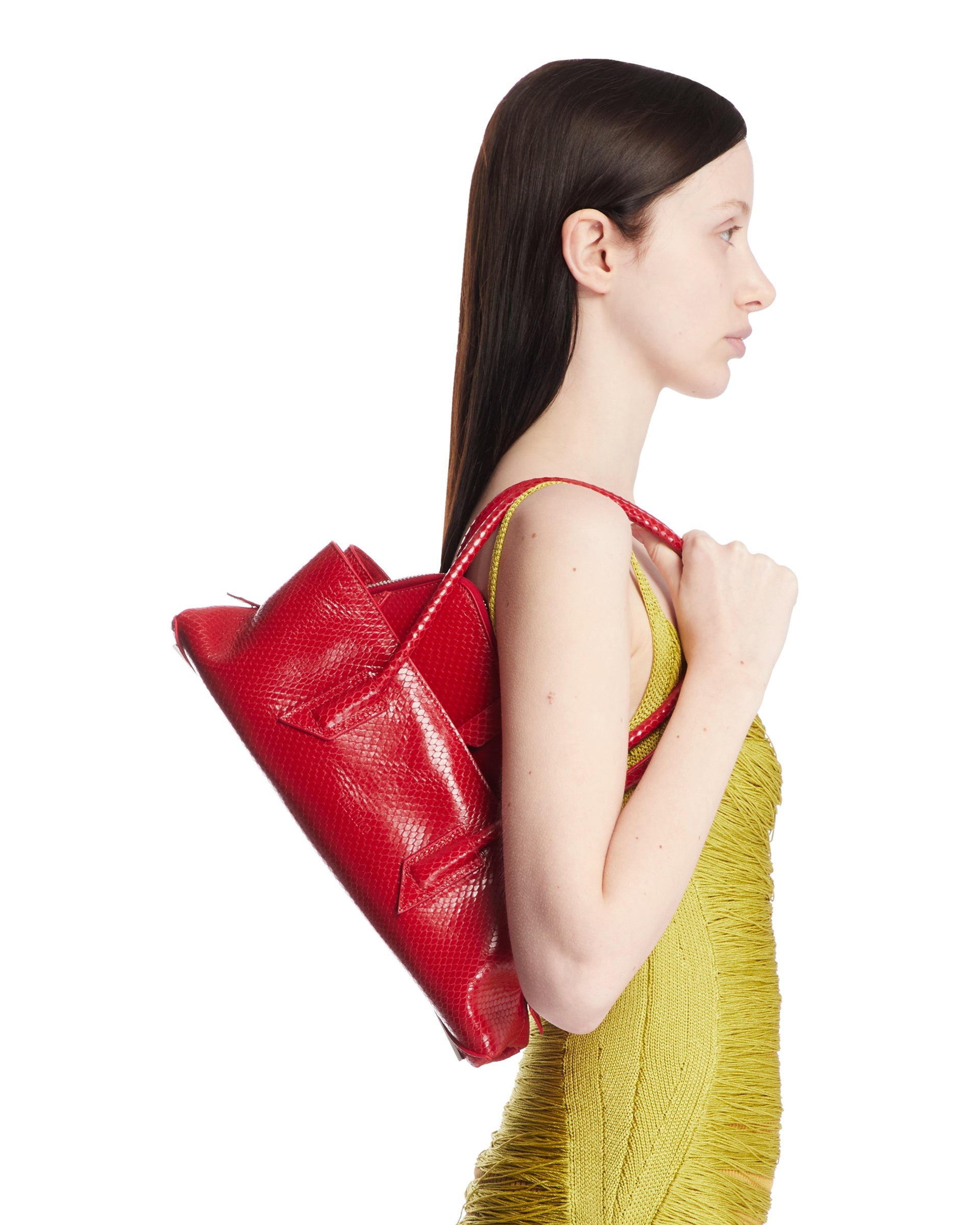 Red Small La Passeggiata Bag - 4