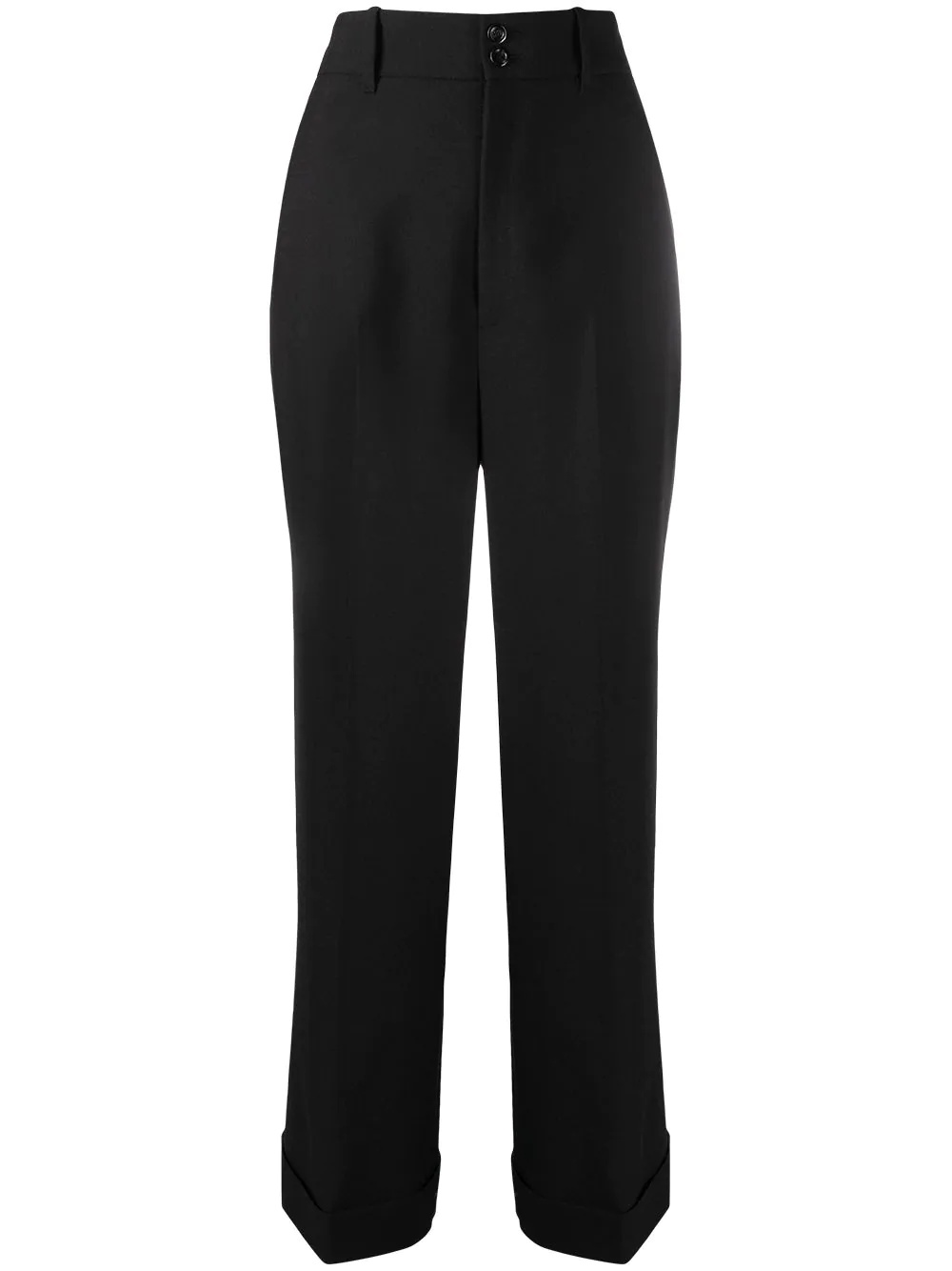 high-waist tailored trousers - 1