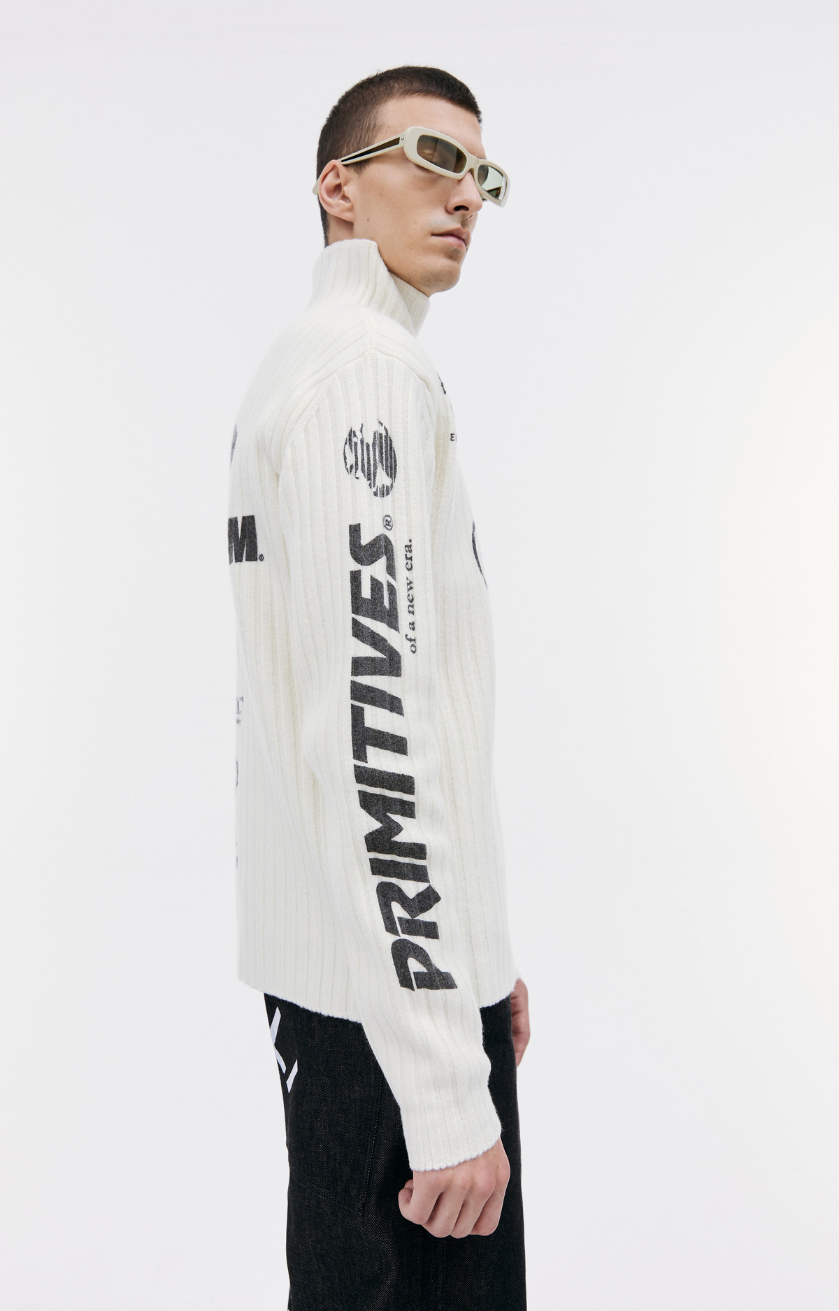 MOTO ROLLNECK (ECRU) - 2