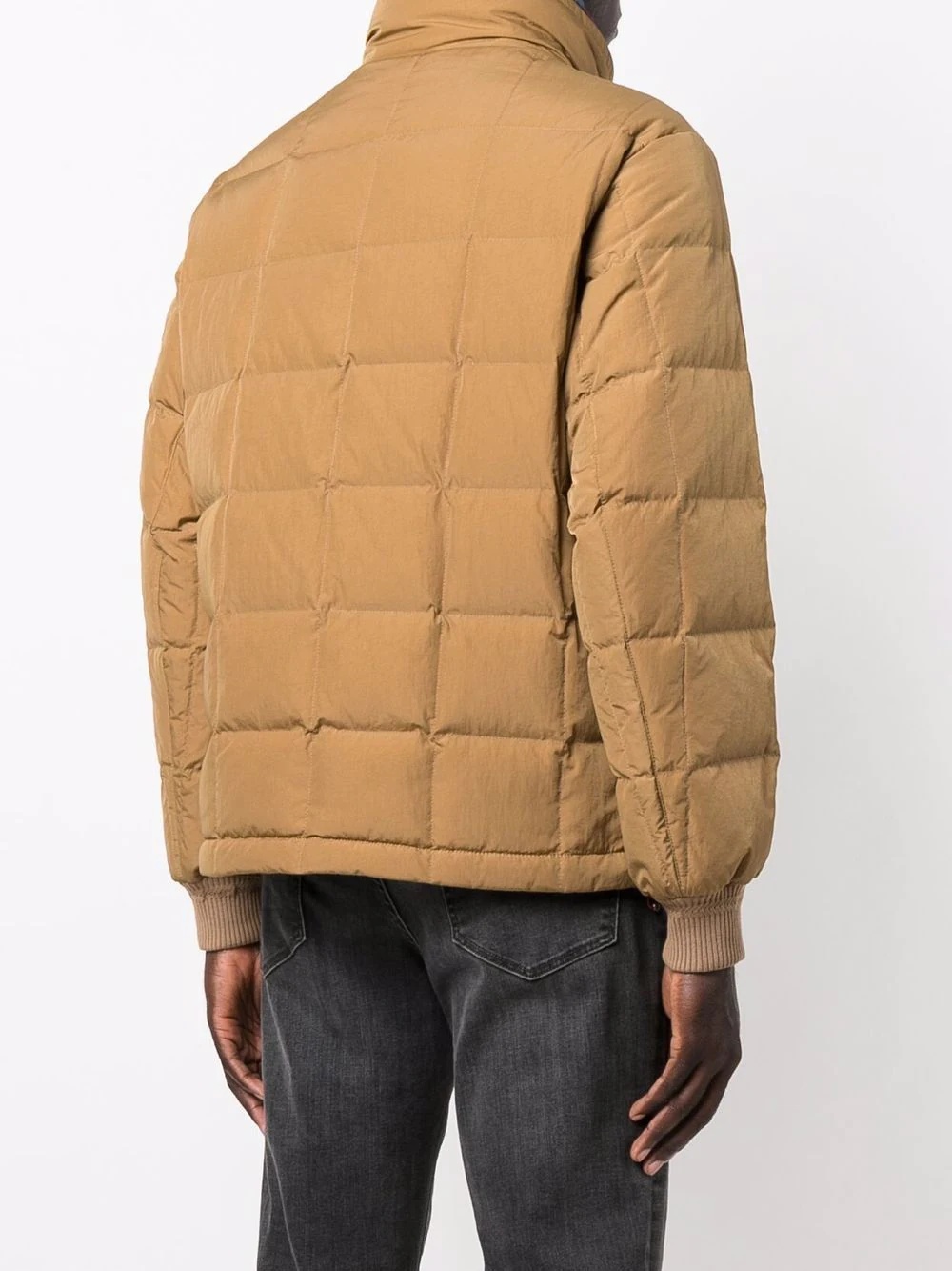 quilted down jacket - 4