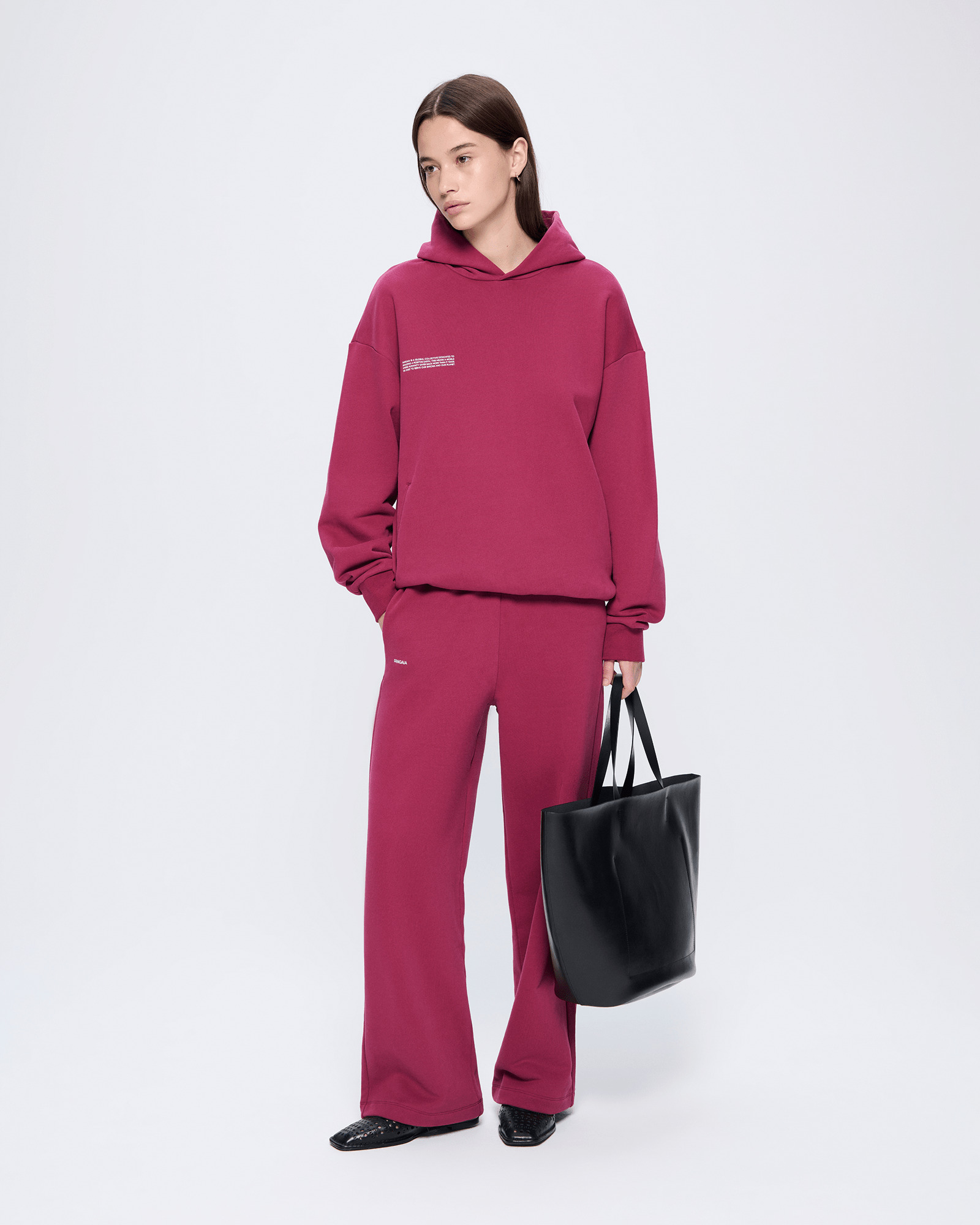 Womens 365 Midweight Hoodie - Milkyway Maroon - 3