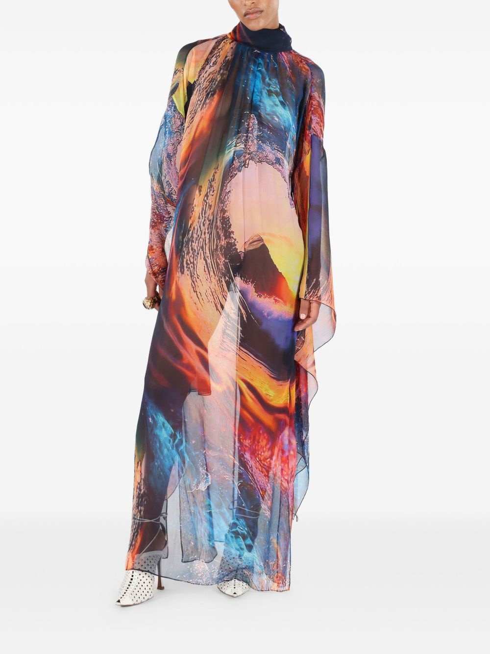 printed dress - 2
