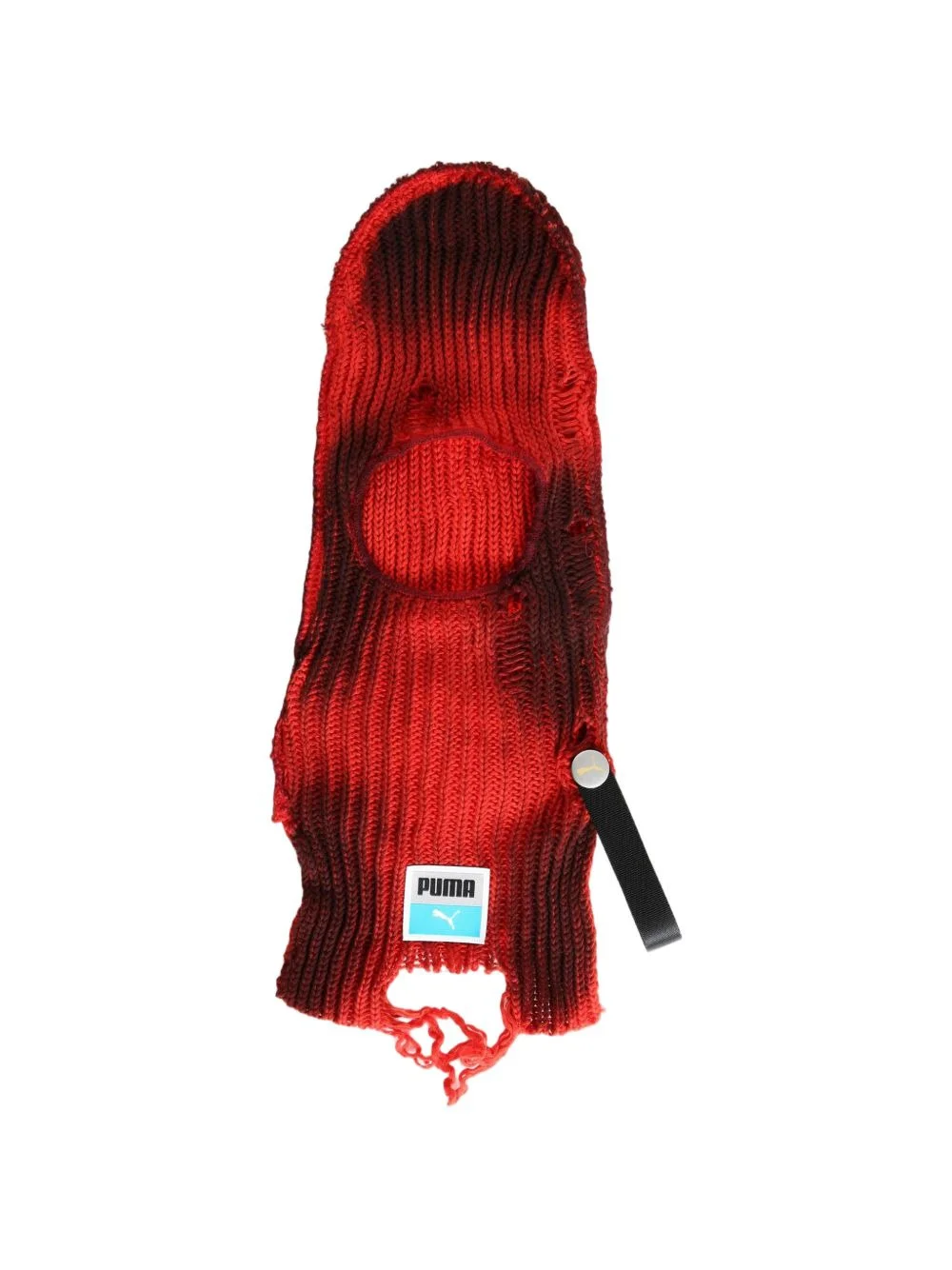 x A$AP ROCKY distressed-effect ribbed balaclava - 1