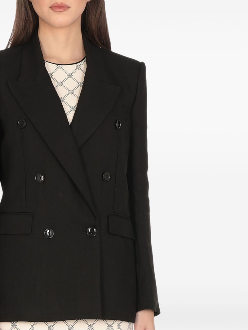 peak-lapel double-breasted blazer 4