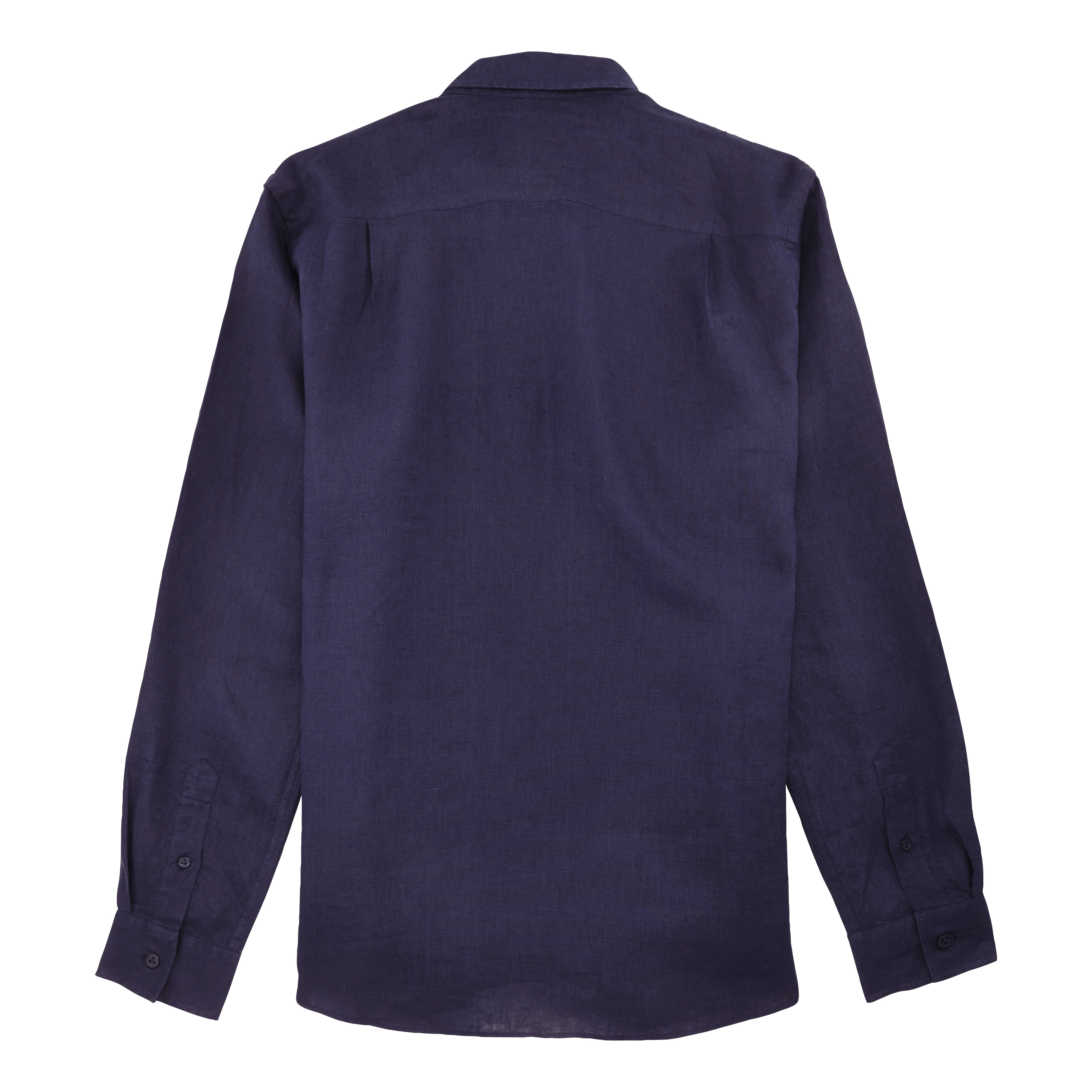 Men Linen Shirt Solid - 2