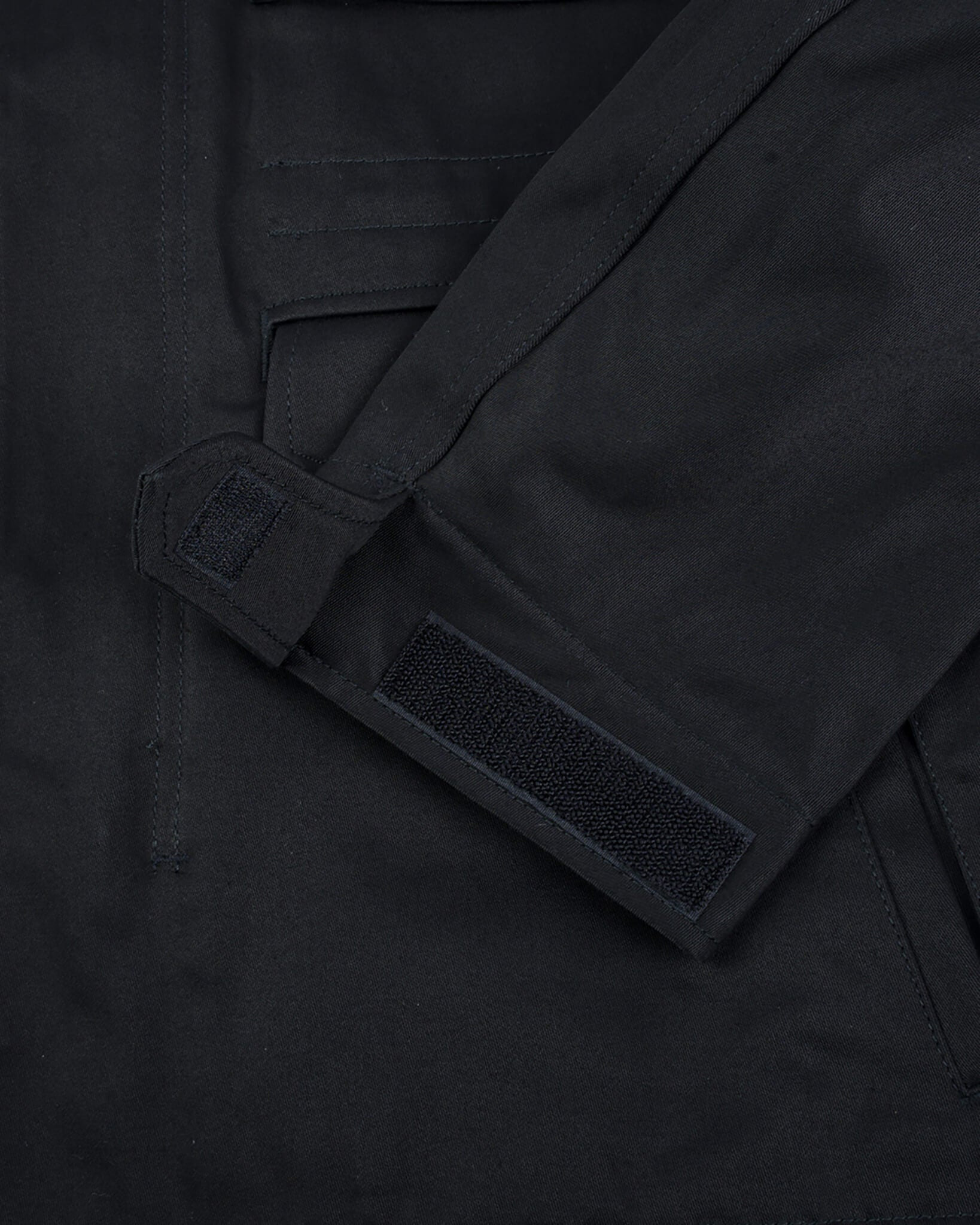 IHM-27-BLK Sateen M65 Field Jacket - Black - 19