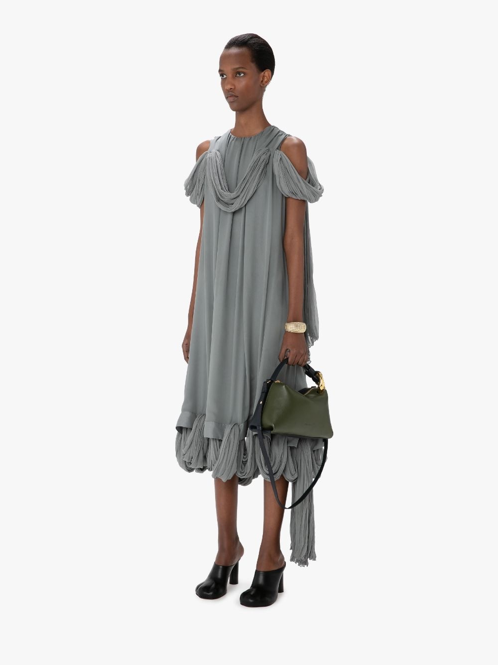 SLEEVELESS MIDI DRESS - 4