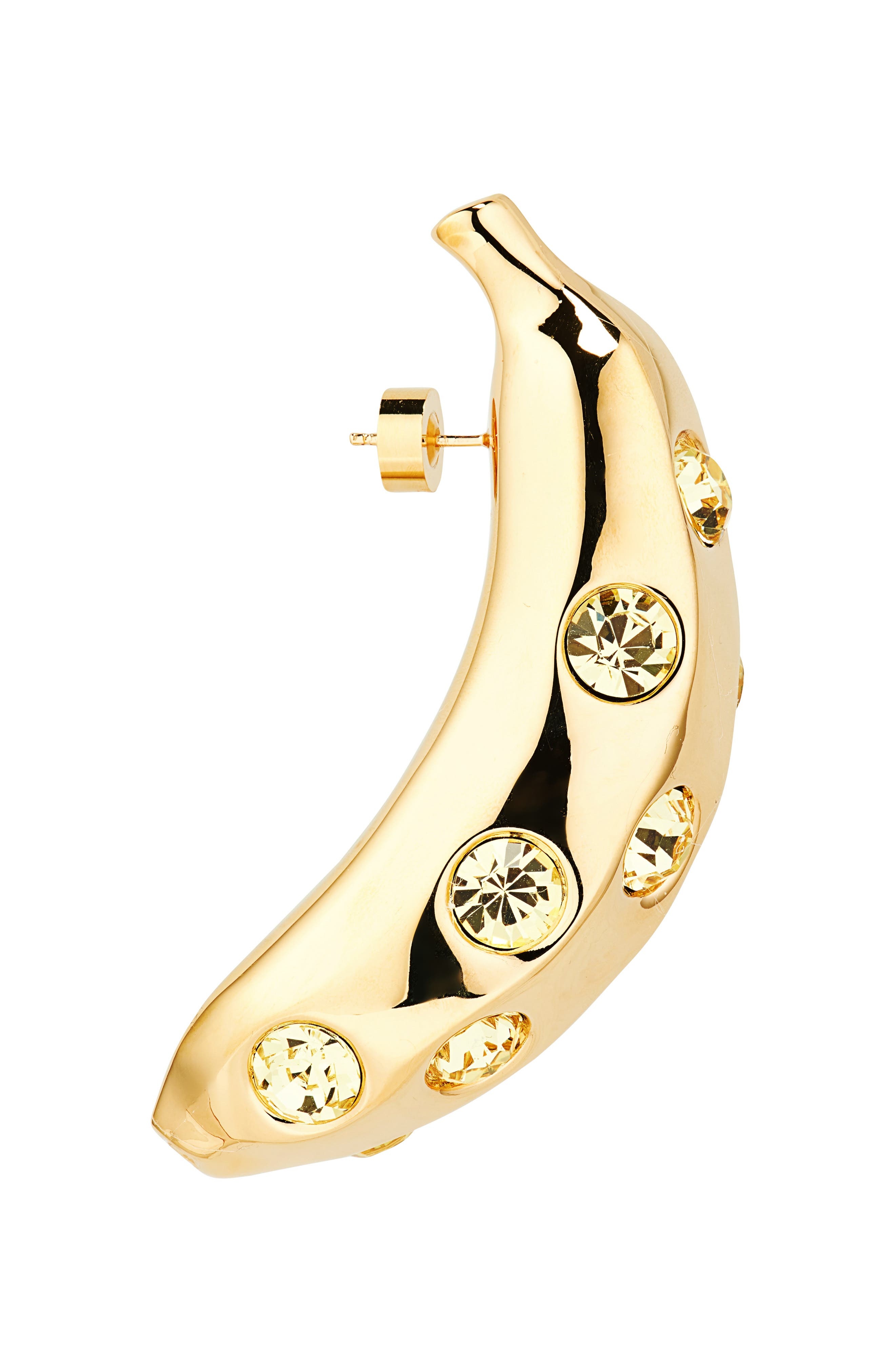 Jacquemus Les Boucles Bananes Drop Earrings in Gold/Yellow 289 at Nordstrom - 3