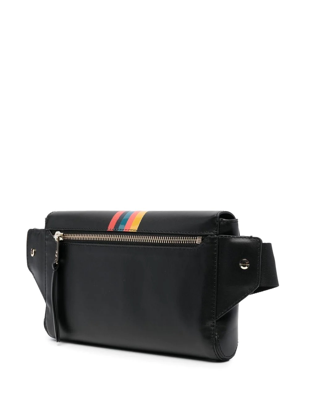 stripe flap belt bag - 3