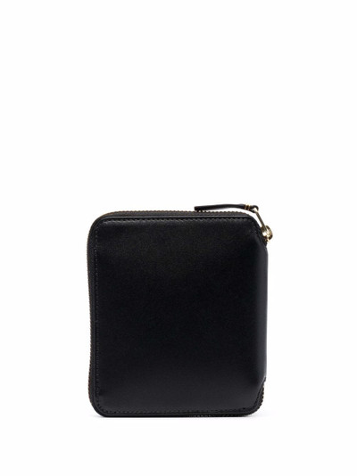 Comme Des Garçons zip-up leather wallet outlook