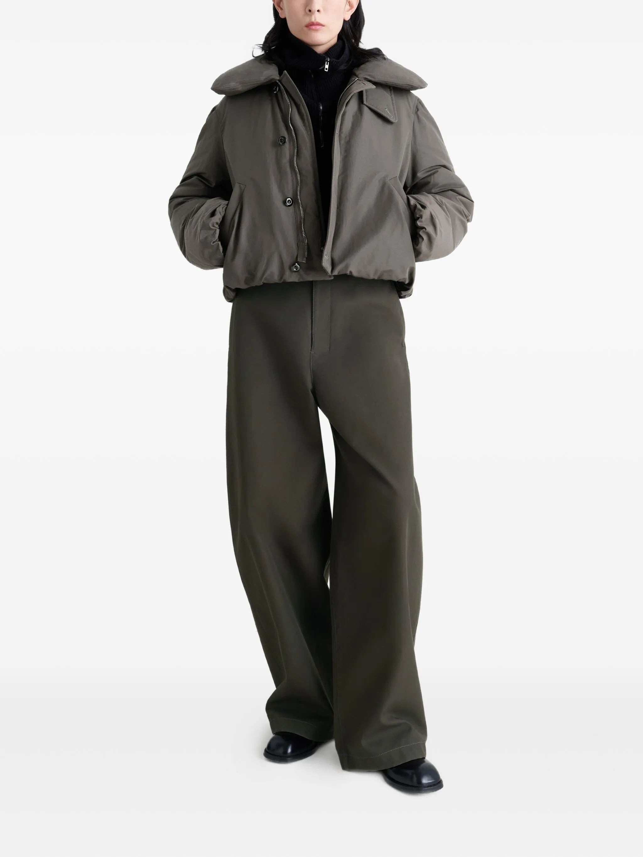 Lemaire Bubble-collar Puffer Jacket - 3