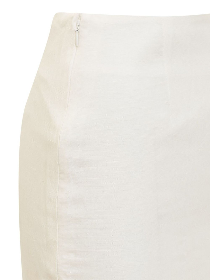 side lace-up midi skirt 4