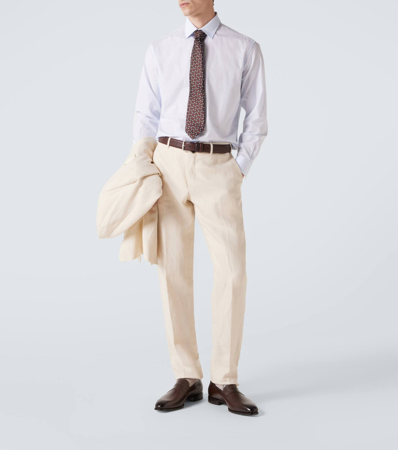 Brioni Leather penny loafers outlook
