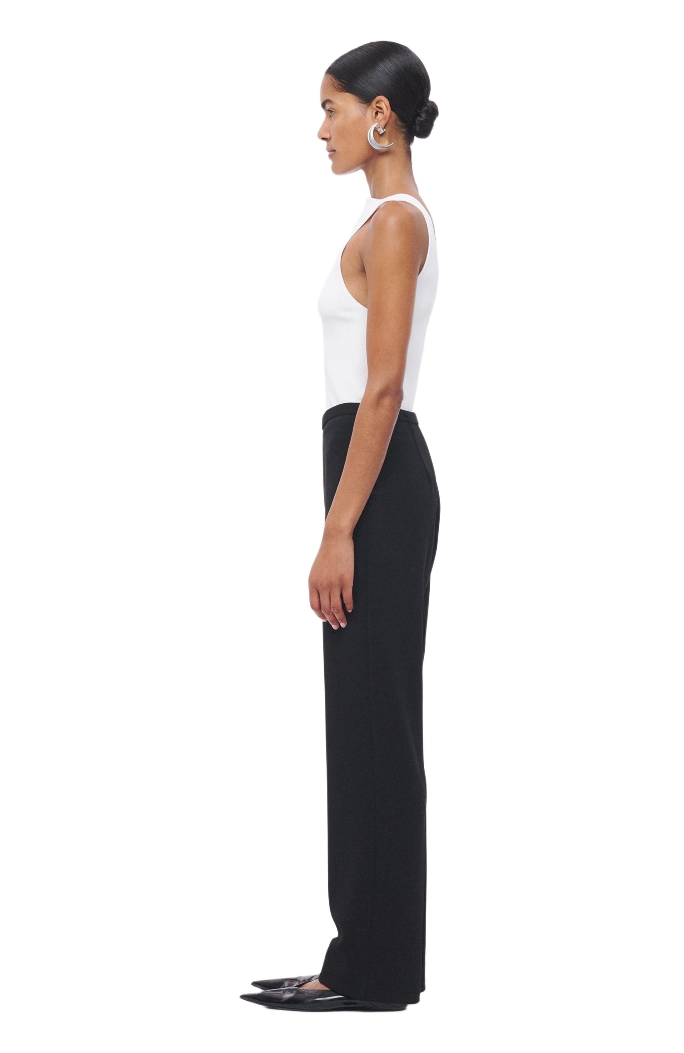 Another Tomorrow JERSEY PANT in Black at Nordstrom - 2