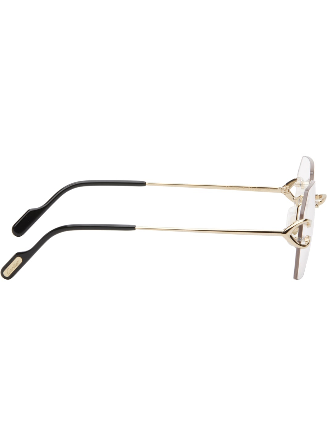 Gold 'Signature C de Cartier' Glasses - 2