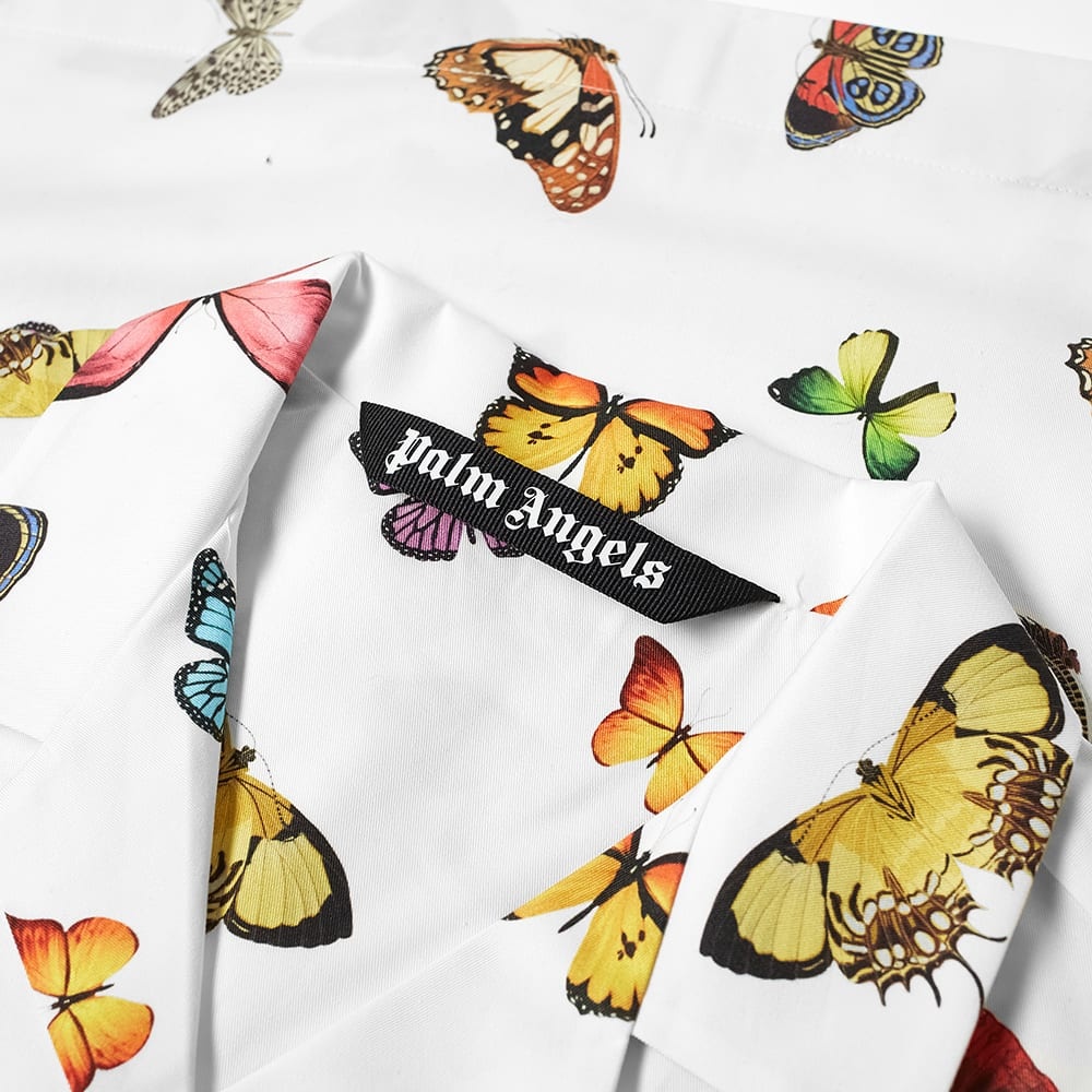 Palm Angels Butterflies Bowling Shirt - 3