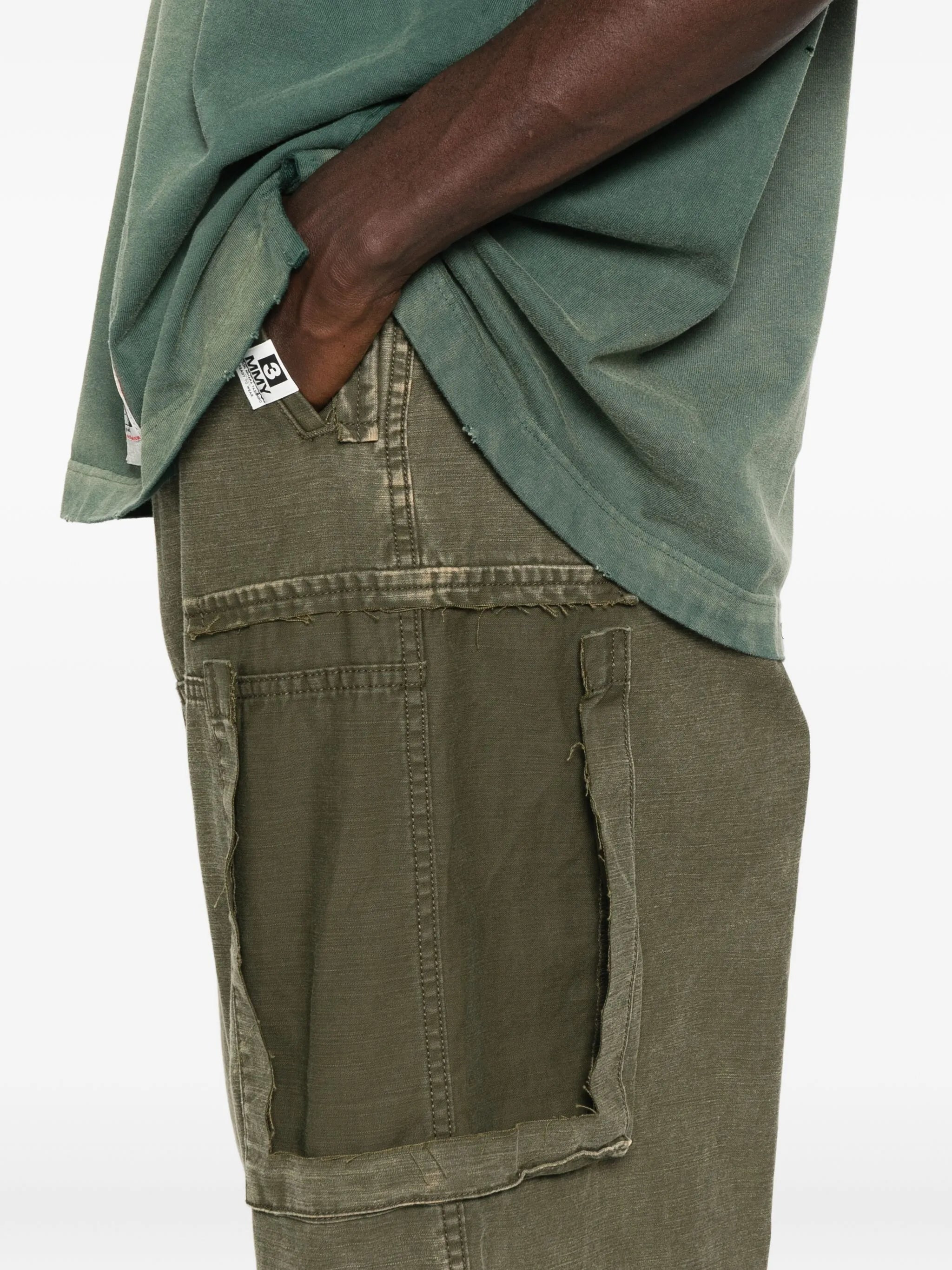 Maison Mihara Yasuhiro Cargo Pocket Drawstring Trousers - 5