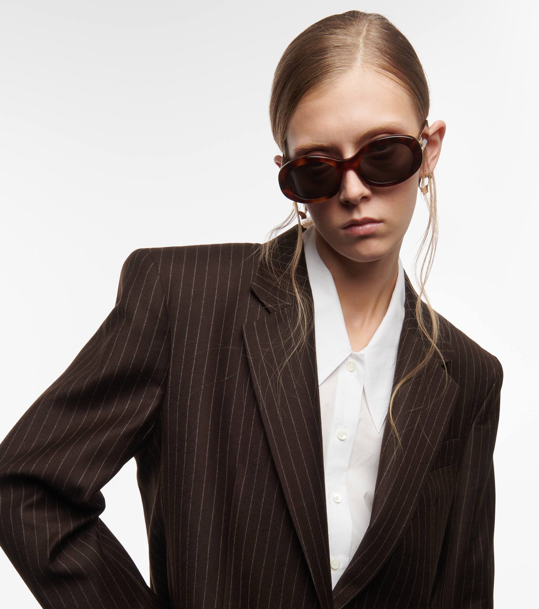 Triomphe 01 oval sunglasses - 5
