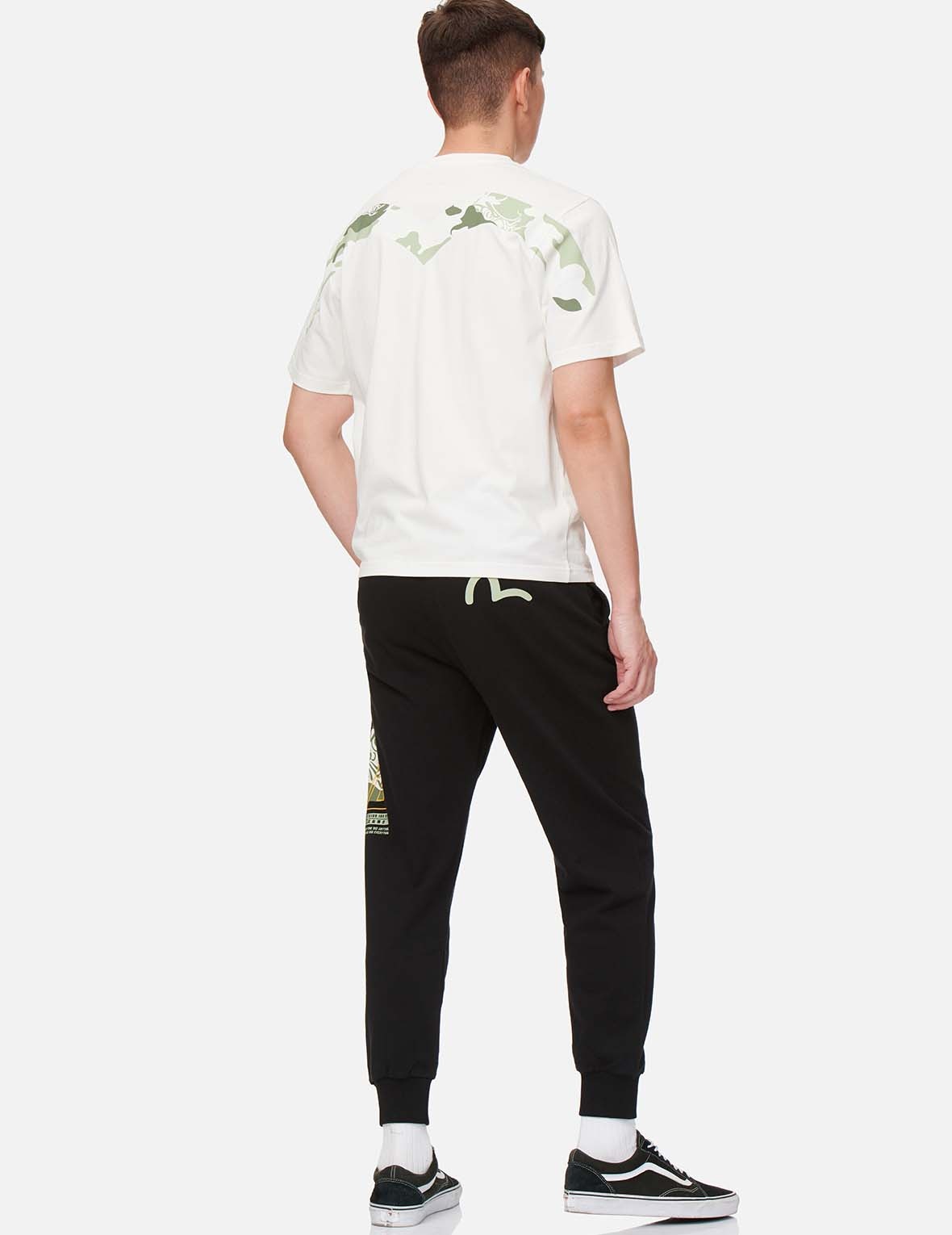 GODHEAD DARUMA PRINT SWEATPANTS - 8