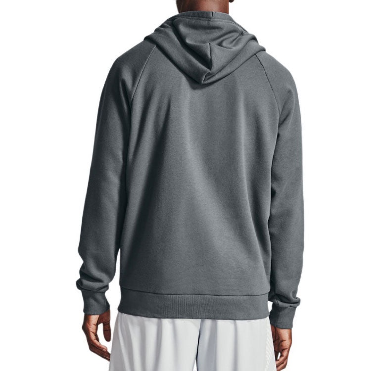 Men's Under Armour Casual Sports hooded logo Long Sleeves Jacket Gray 1357106-012 - 5