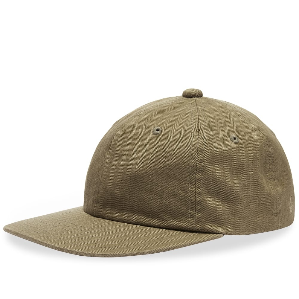 Beams Plus 6 Panel Herringbone Cap - 1