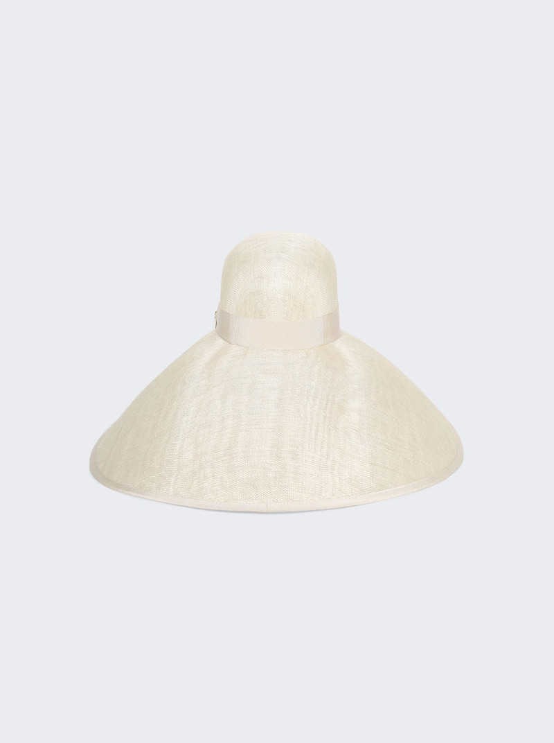 Large Brim Sun Hat Cream - 1