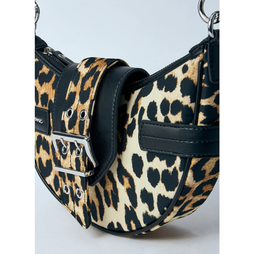 LEOPARD CROSSBODY BAG WITH FLAP CLOSURE - 5