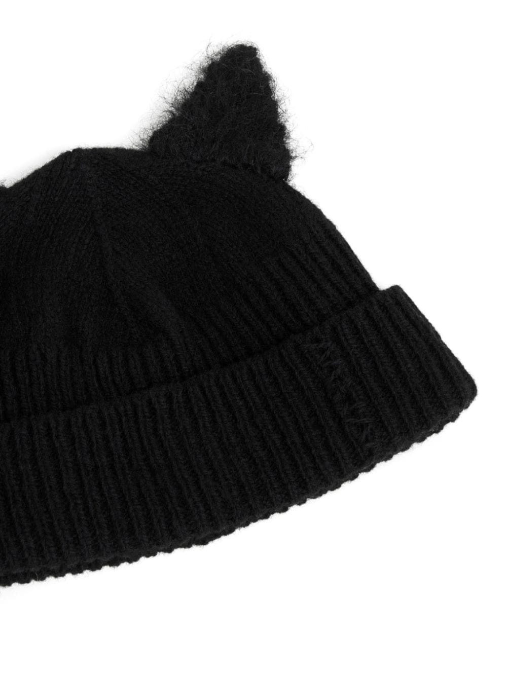 Wool knitted beanie - 2