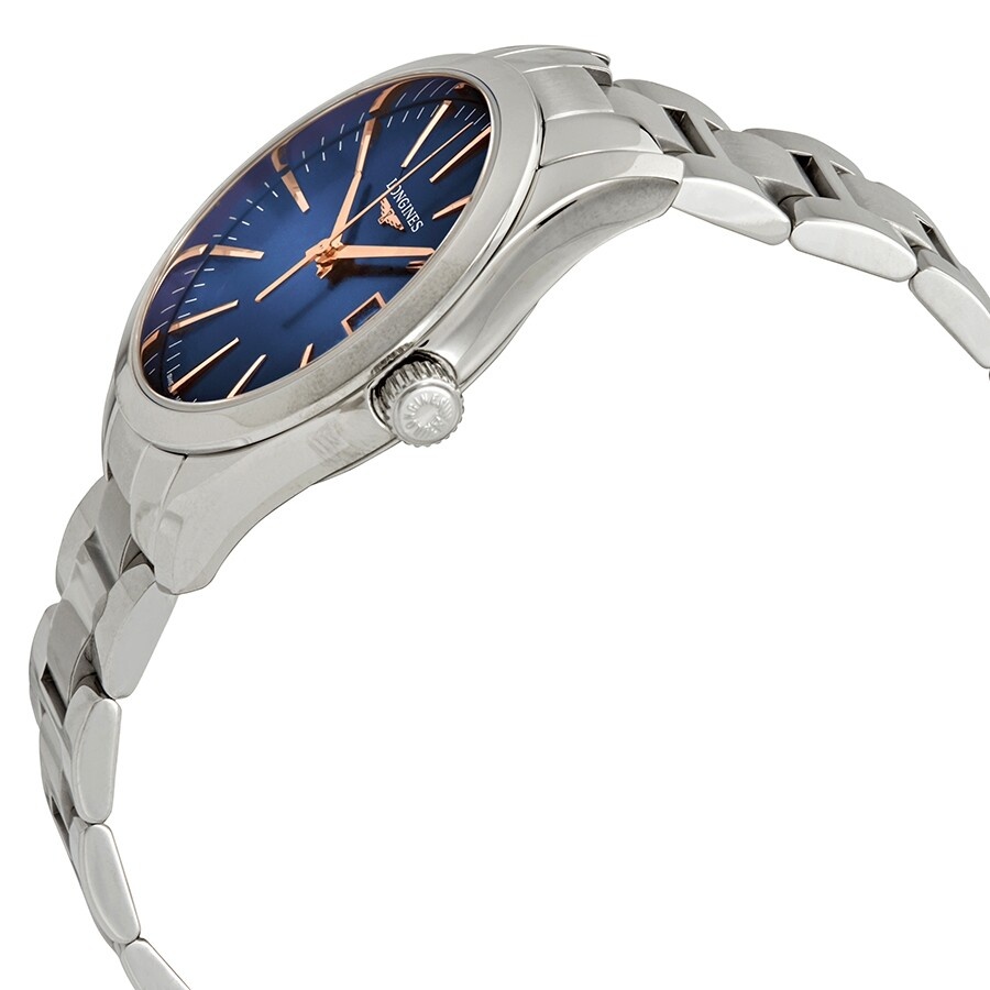 Longines Conquest Classic Quartz Blue Dial Ladies Watch L23864926 - 2