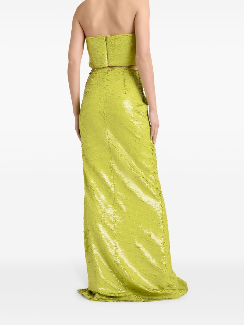 Jupiter sequinned column skirt 5