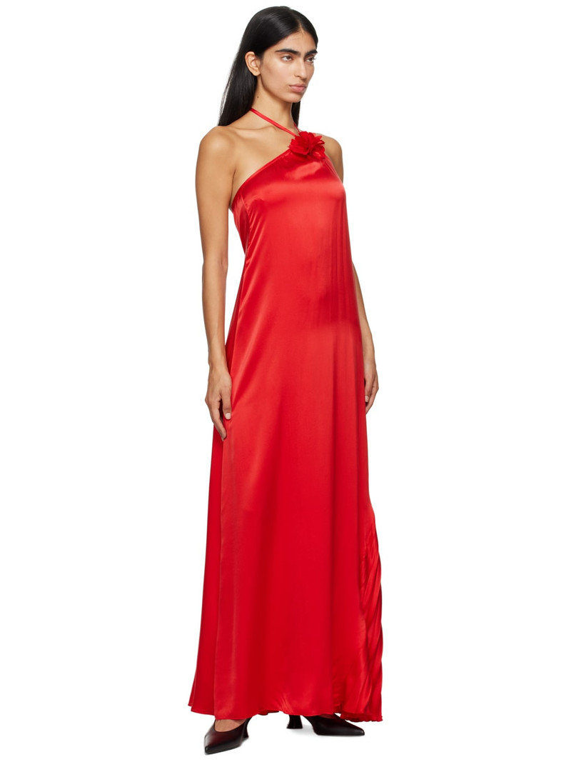 KIKA VARGAS Red Marsha Maxi Dress outlook