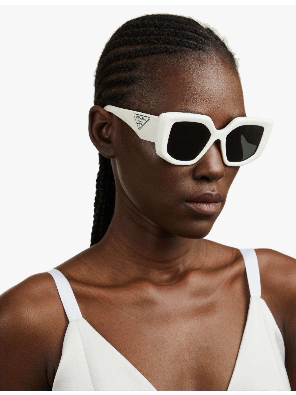 PR 14ZS irregular-frame acetate sunglasses - 2