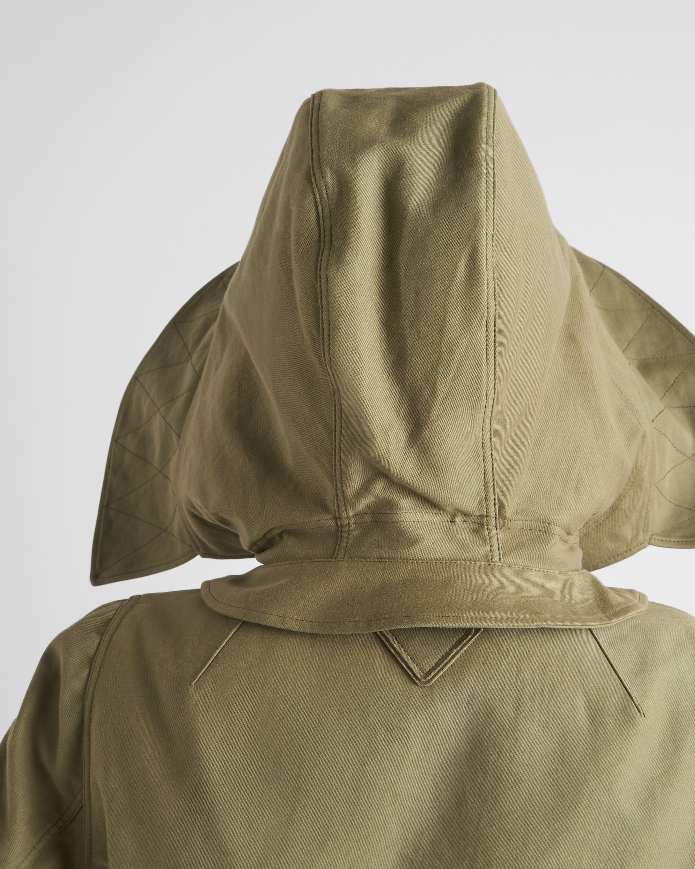 Cotton and satin jacket - 6