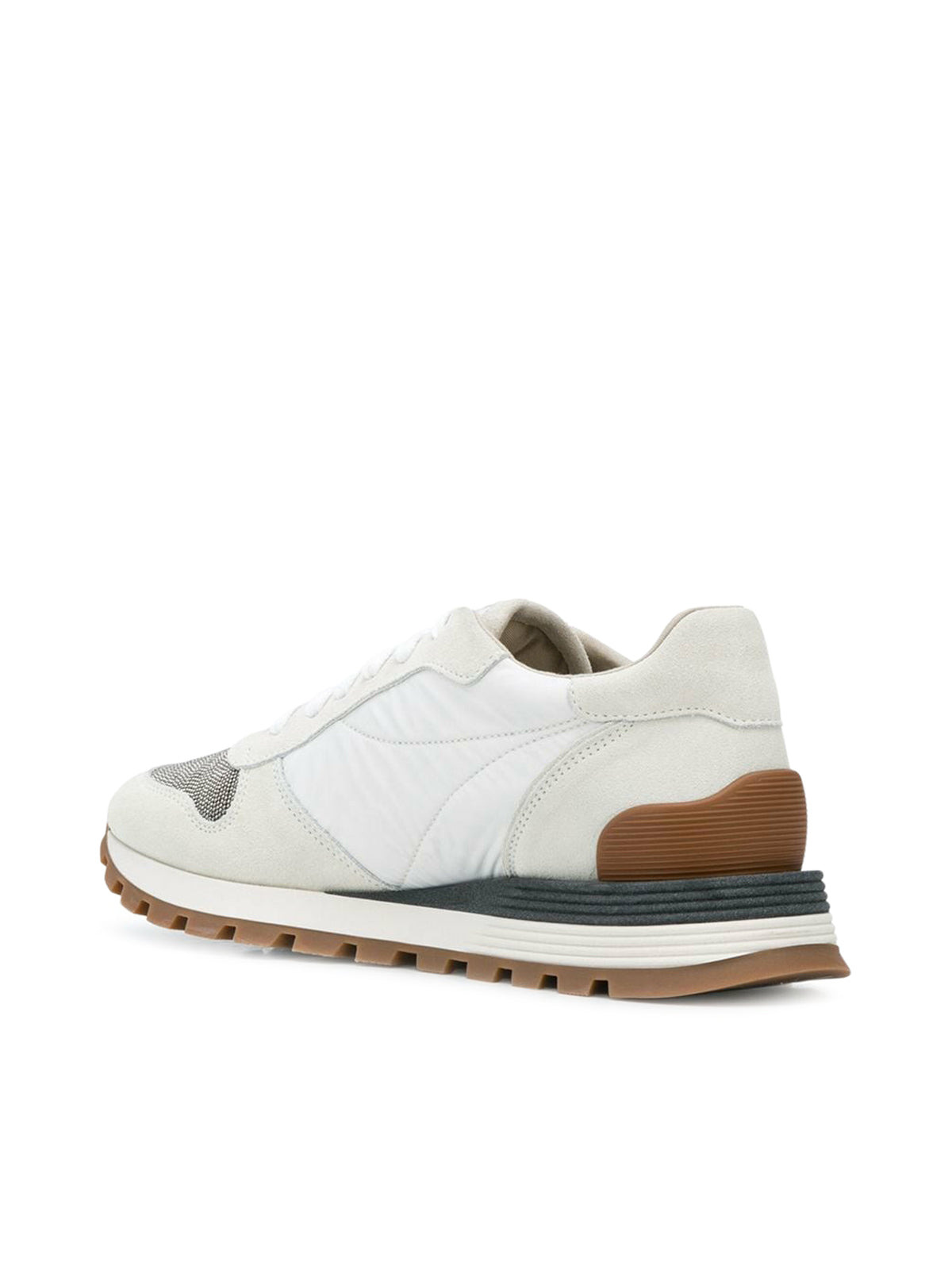 SUEDE AND TECHNO FABRIC RUNNERS WITH "PRECIOUS TOE" - 3