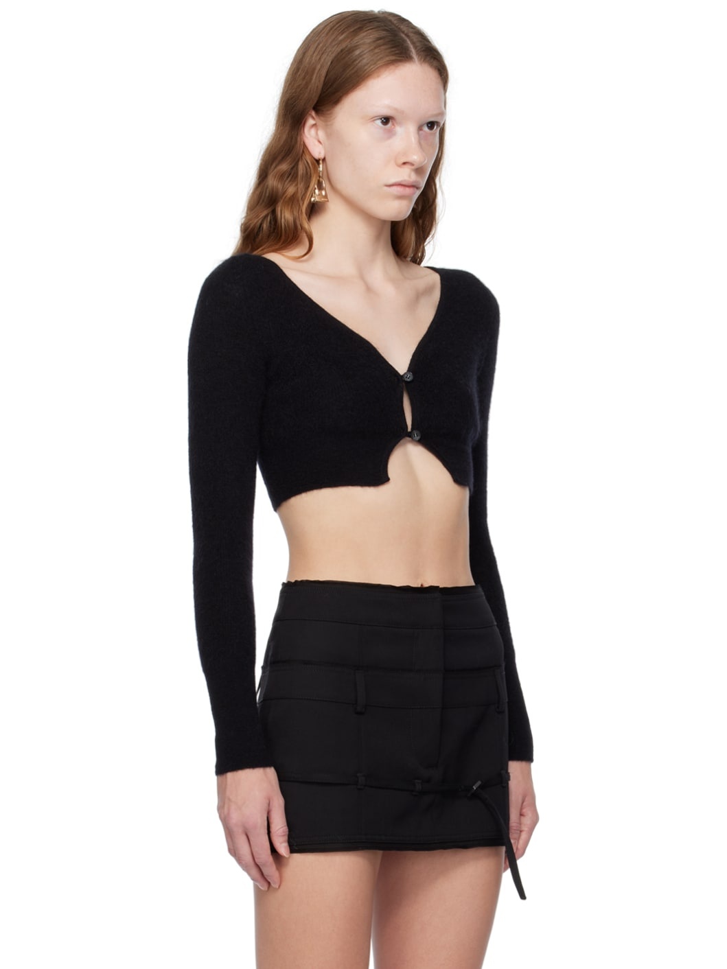 Black Le Papier 'Le Cardigan Alzou' Cardigan - 2