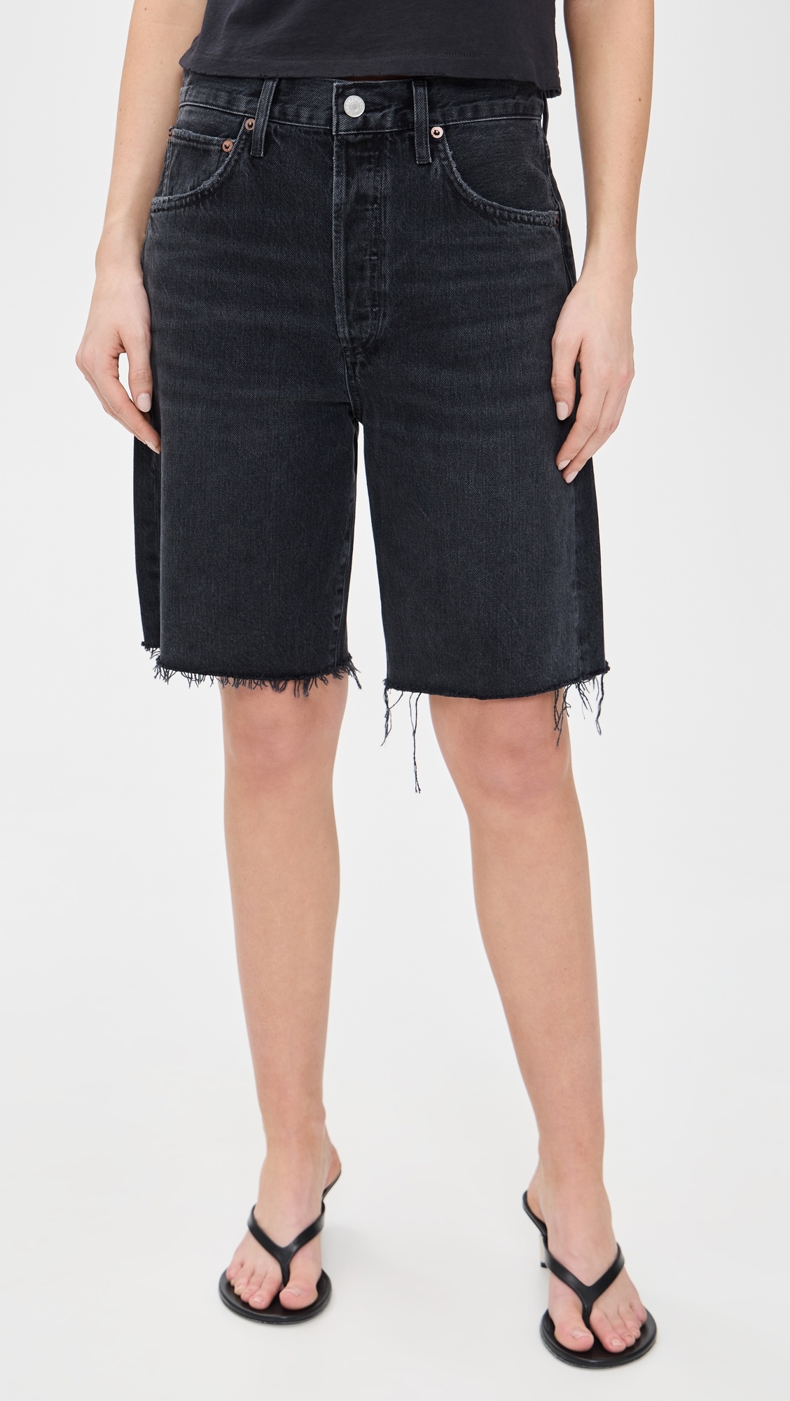 90'S Short: Mid Rise Loose Shorts - 6