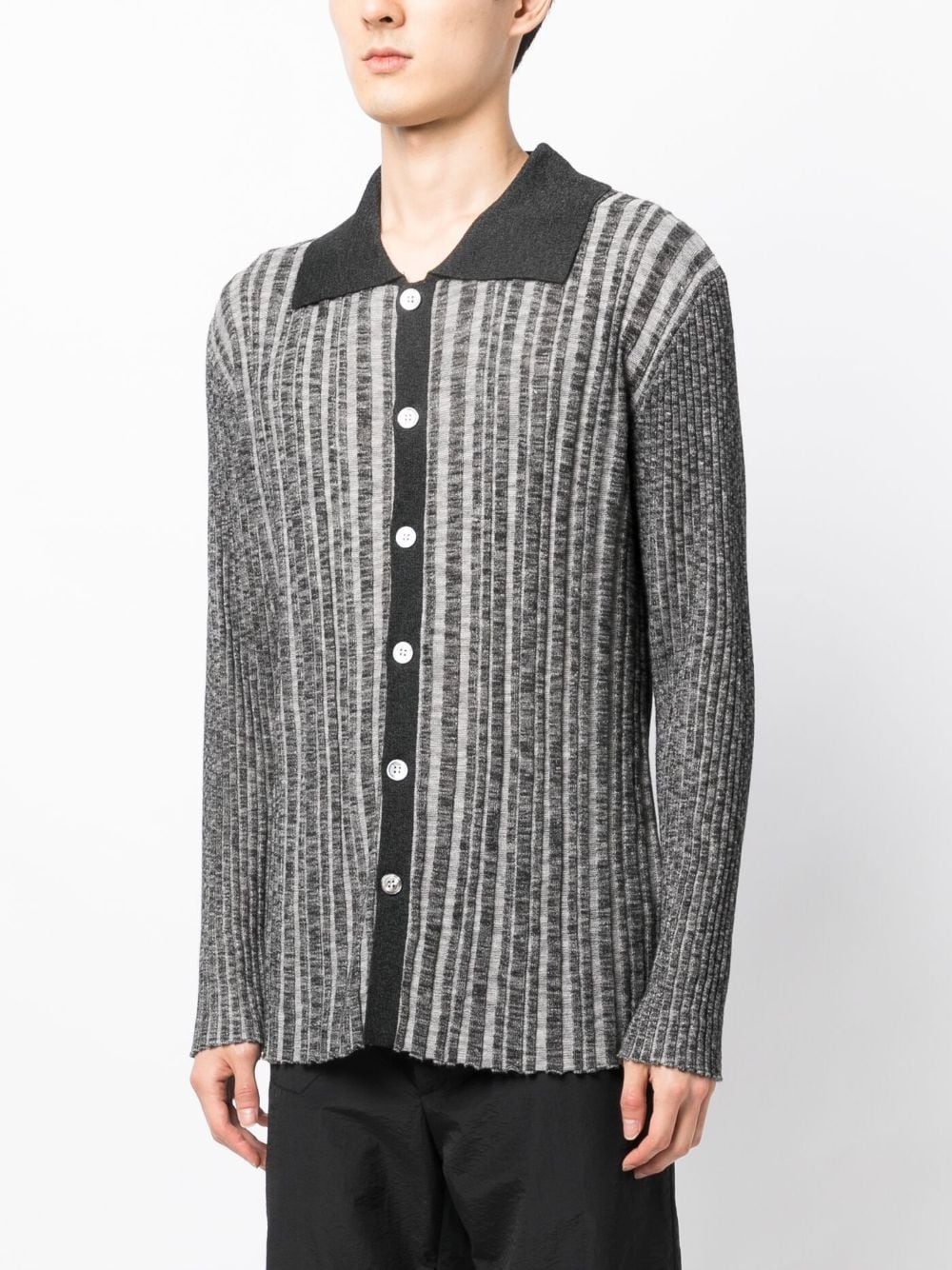 long-sleeved polo shirt - 3