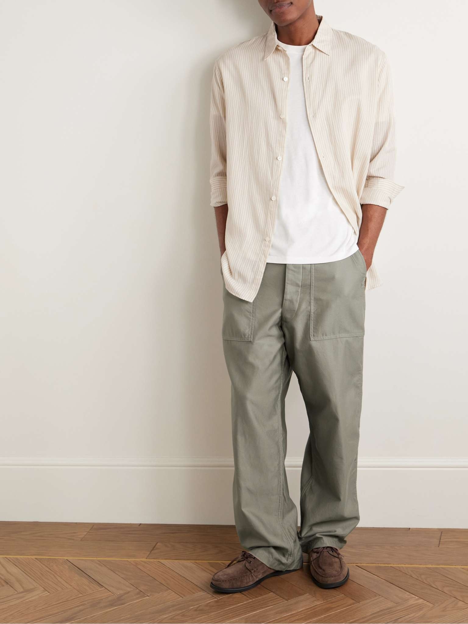 Baker Straight-Leg Cotton Trousers - 2