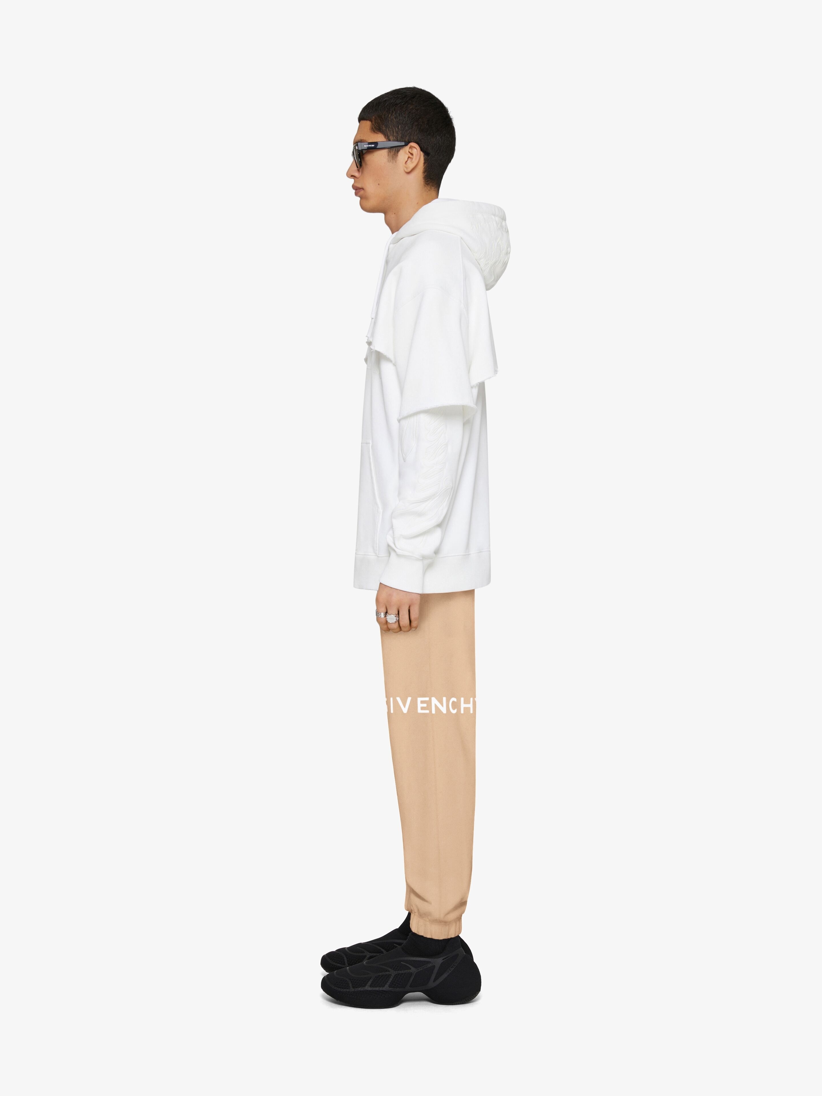 GIVENCHY ARCHETYPE SLIM FIT JOGGER PANTS IN FLEECE - 3