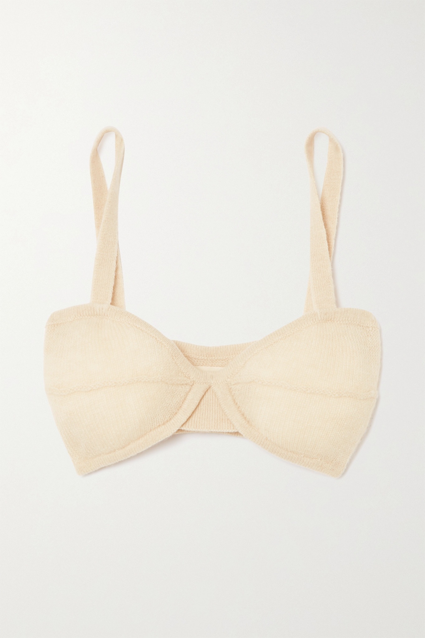 Eda cashmere soft-cup bra - 2