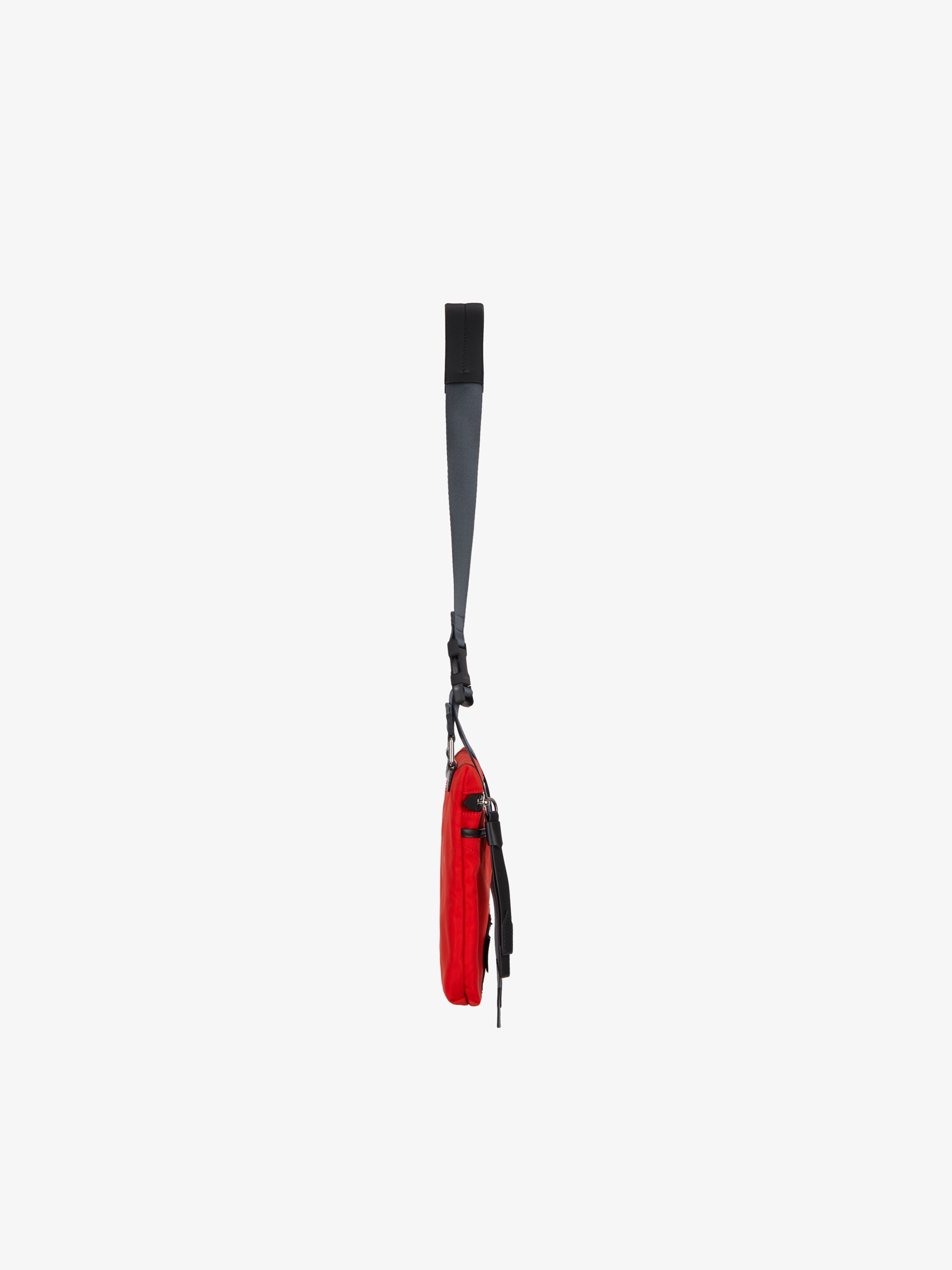 GIVENCHY DOWNTOWN flat cross body bag in nylon 4