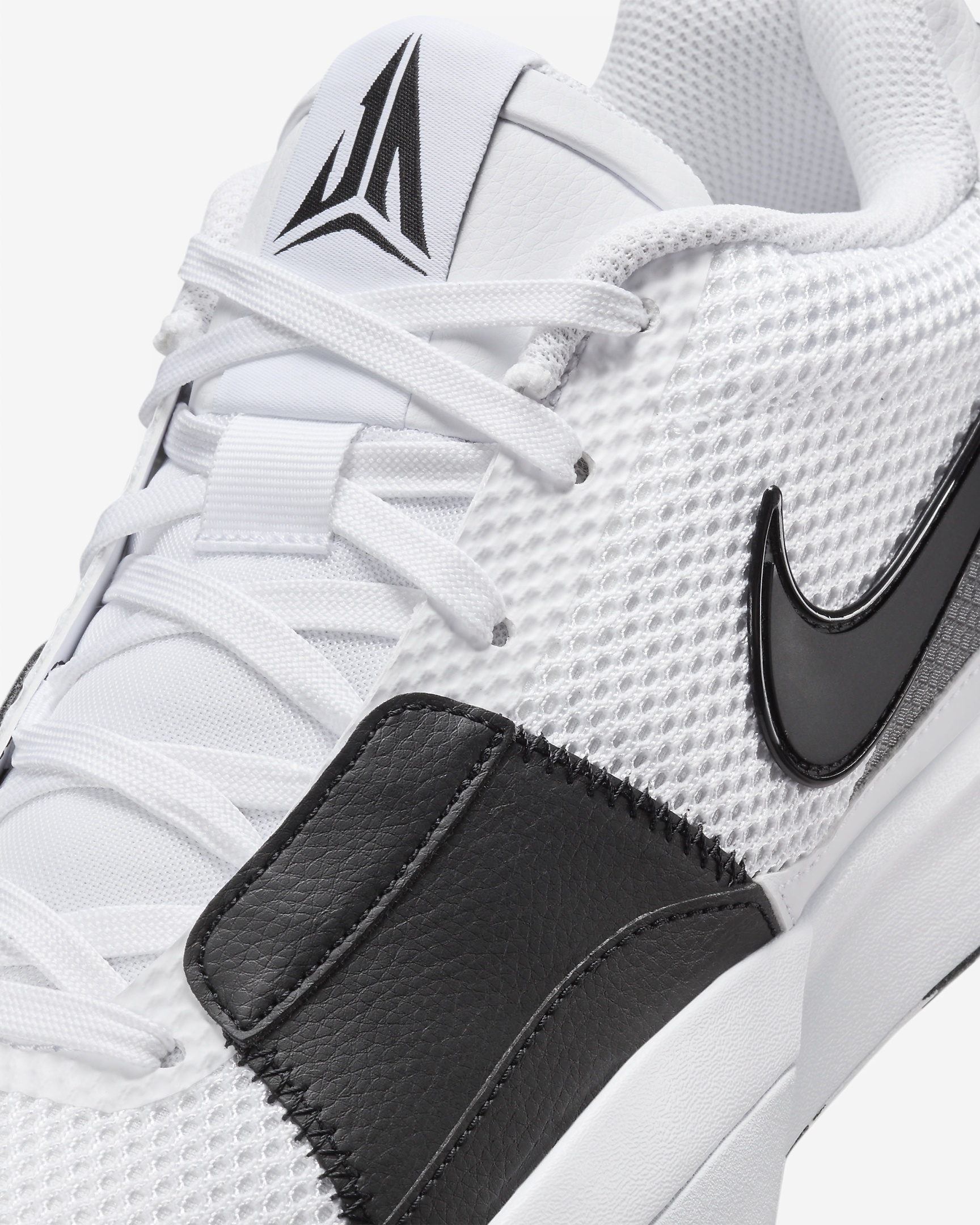 Nike Men's Ja 1 "White/Black" Basketball Shoes - 7