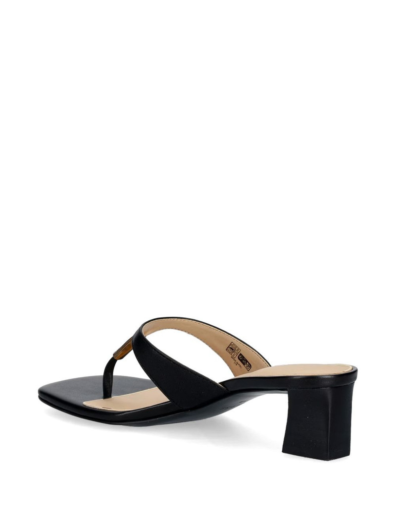 gold-tone hardware thong sandals 3