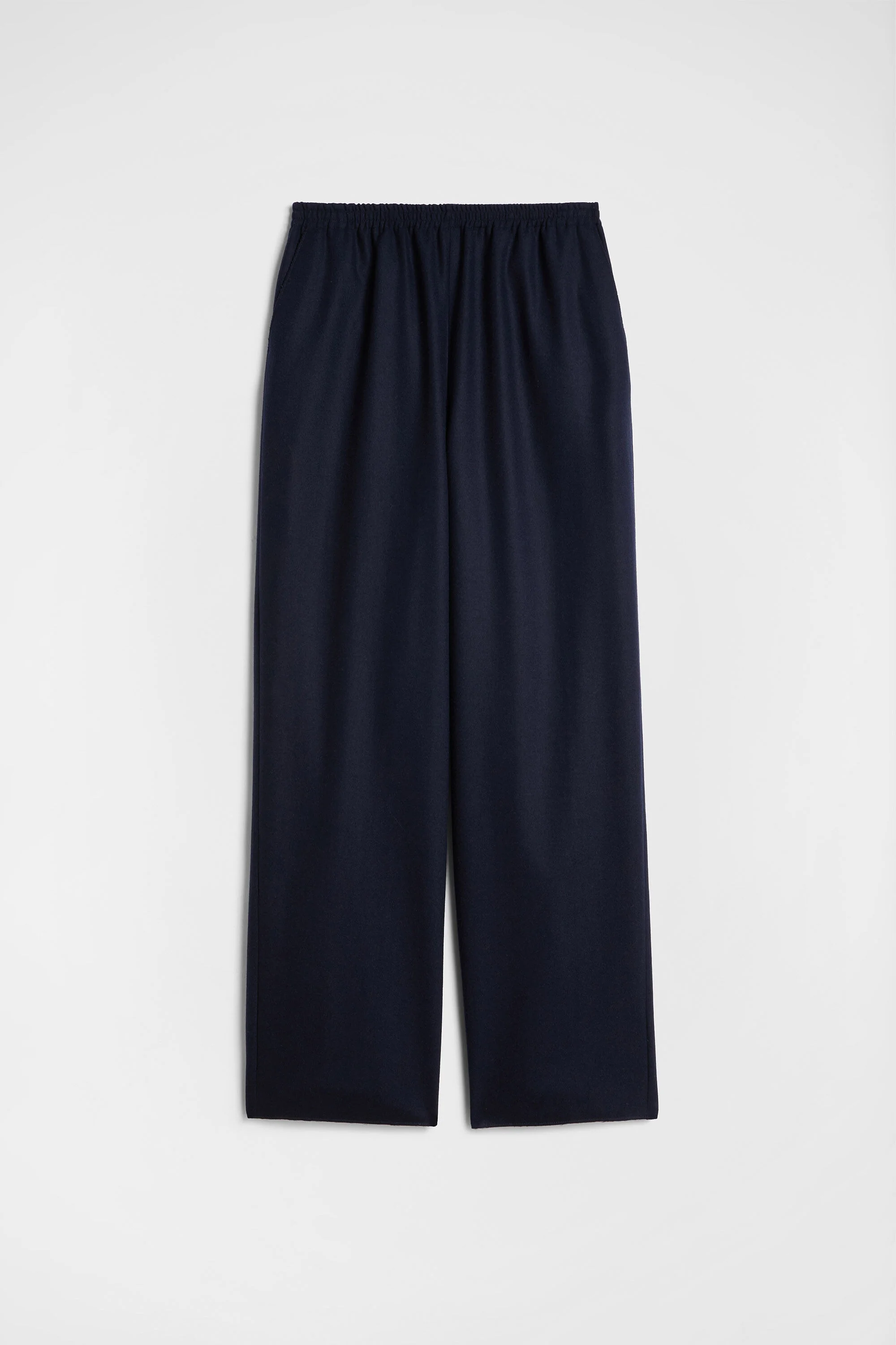 Wool Flannel Trousers - 1